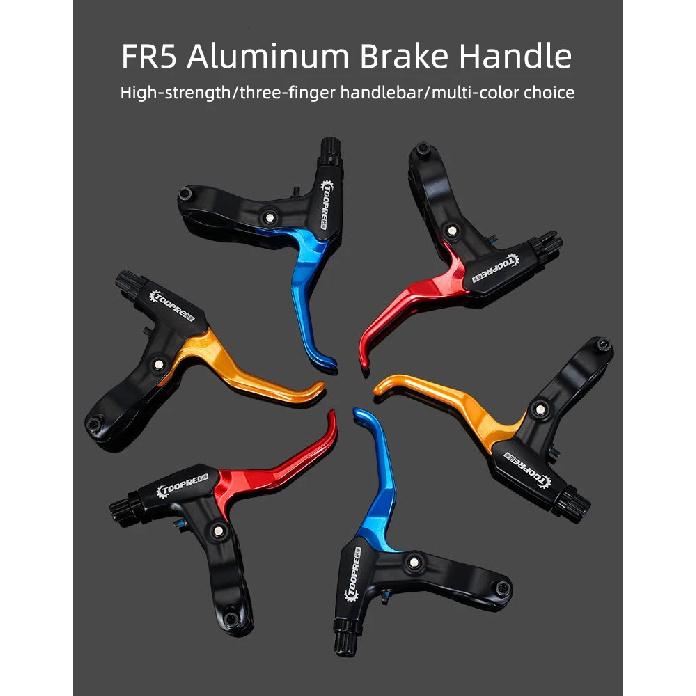 Toopre Bicycle Brake Lever Handle Aluminum Alloy Mountain Bike Brake Lever Fr5 Children's Bicycle Brake Lever Universal
