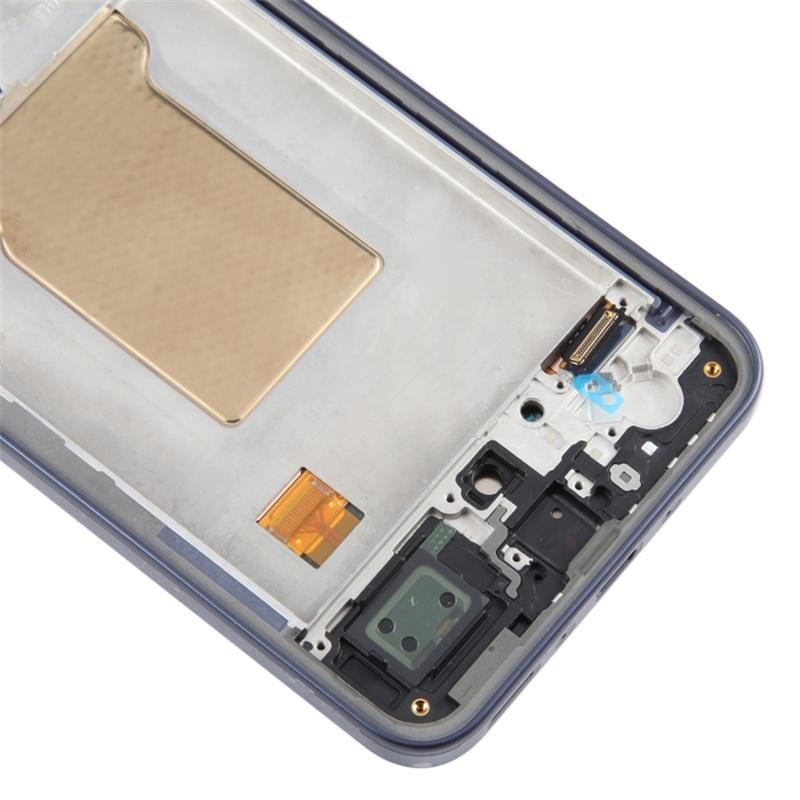 Pro Samsung Galaxy A35 5G A356B OEM kvalita S AMOLED obrazovka a sestava digitizéru+rámeček (Bez loga)