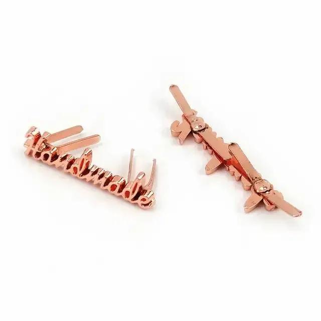 

10Pcs Deepeel 35/40mm Handmade Metal Bag Label Handcraft Decorative Tags for Purse Buckles DIY Hardware Sewing Bags Accessories 10Pcs