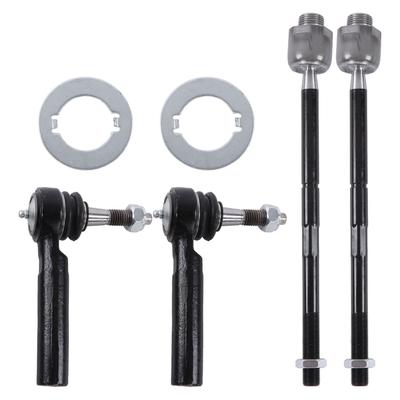 4pcs Tie Rod Ends Inner Outer Set Modification Replacement for Chevrolet Silverado 1500 LT 2007