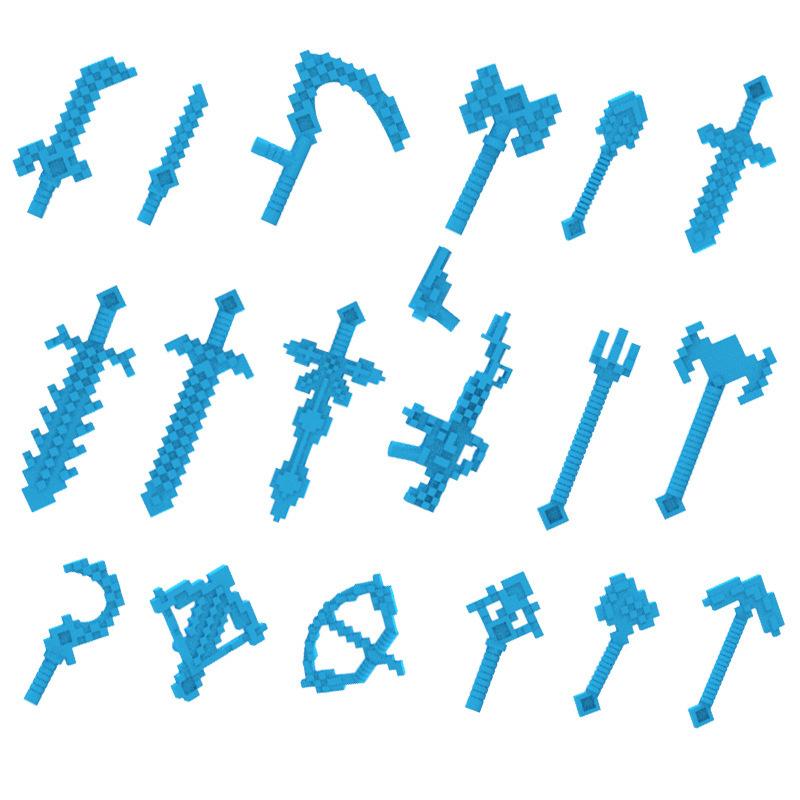 Toy, Weapon, Equipment Accessories, 8-color Mechanism, Cave Toy, 152pc