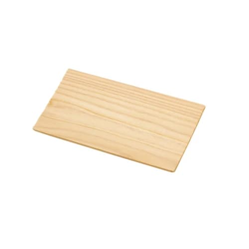 Yamako Yobi Kiso Cedar Planks, Large, 100 pieces, Approx. 12x7xt0.23cm, 24005