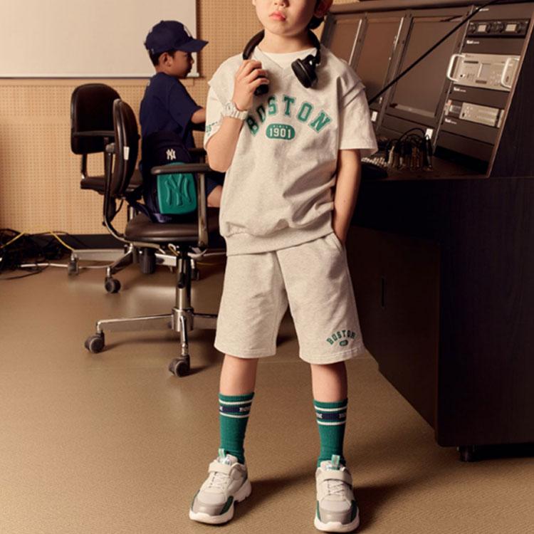 New MLB Kids Casual Sportswear 7AS1B0333-43MGL