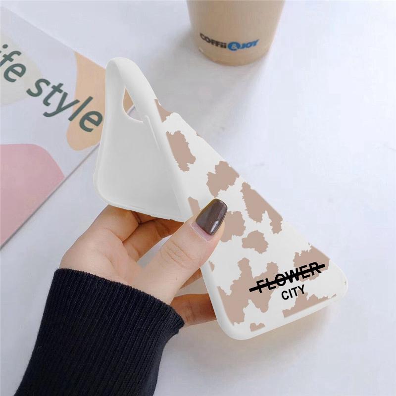 Leopard Flower Phone Case For iPhone 15 Samsung S25 Ultra A55 S24 FE A16 Xiaomi Redmi Note14 13 Pro 14C Huawei Honor 200 Realme Shockproof Matte Cover
