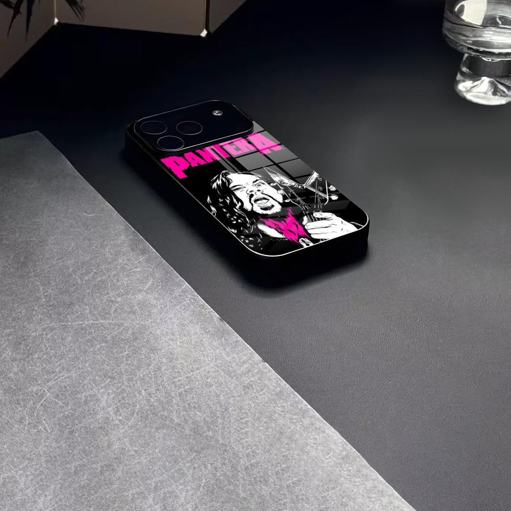 Rock Band Music P-Pantera Phone Case Tempered Glass For IPhone 17 15 16 14 12 13 11 Pro XS Max Plus Mini Cover