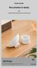 Premium White Porcelain Tea Infuser Set with Ceramic Strainer for Tea Brewing