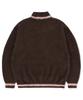 MAHAGRID Hairy Collar Knit Brown(Mg2Efmk642A)
