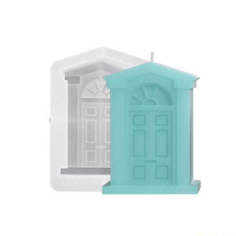 QX2E House Silicone Moulds Epoxys Resin Mould Molds DIY Castings Molds