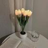 LED Light LED Tulip Lamp Night Light Atmosphere Desk Light Bedside Lamp Home Decoration