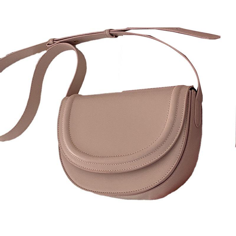 Mote Liten Veske Dame Koreansk Versjon av Salvesken Allsidig Enkel Skulder Messenger Bag Nisje Underarmsveske