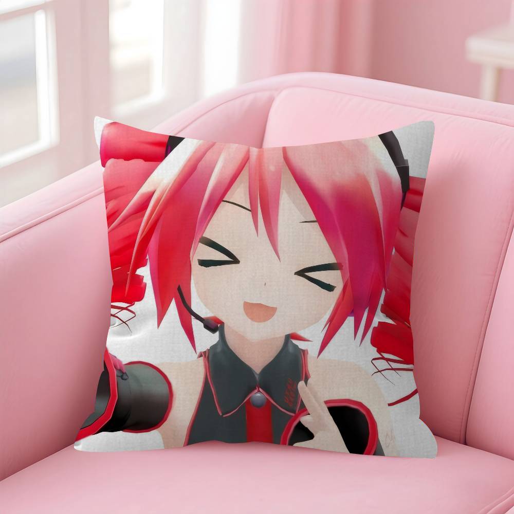 Cute KKasane singer TTetos   Cushion Cover Decorative Pillow Sofa Home Decor case pillow cases