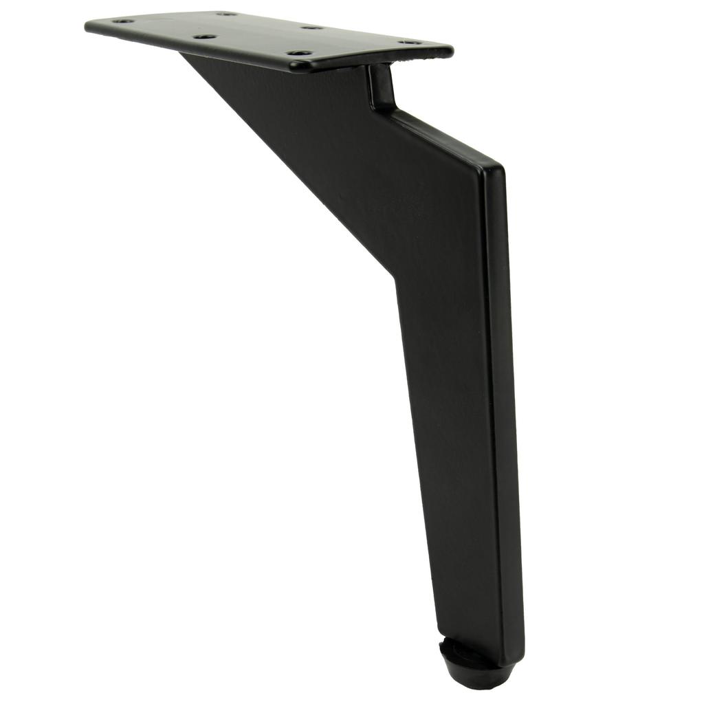 Loft furniture leg, black matte, height 15 cm