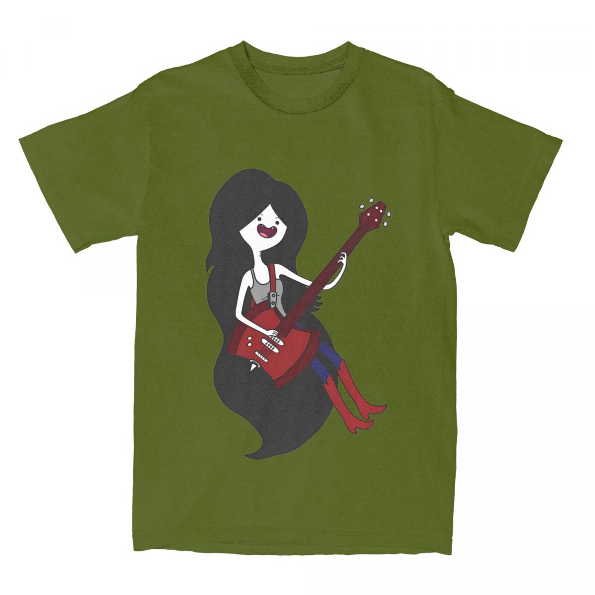 

Mens T-Shirt Marceline T Shirts Harajuku Summer Tees Y2K Retro Printed Cotton Clothing Gift Idea 4XL
