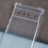 For Google Pixel 6 Pro 5G Clear TPU Case Four Corner Anti-drop Phone Cover