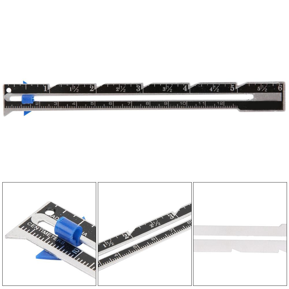 Sewing Ruler DIY Patchwork Quilting Gauge Cloth Measuring Locating Tool Tailor Craft