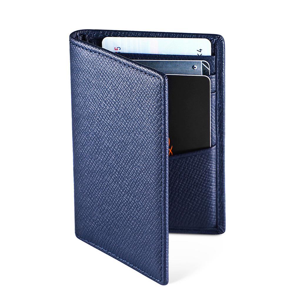 Advanced Top Layer Cowhide Anti Demagnetization Pocket Wallet with Multiple Card Slots, RFID Anti-theft Card Holder, Men's and Women's Real Pickup Bag