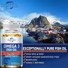 Drievoudige Sterkte Omega 3 Visolie Supplement met 1200mg EPA en 900mg DHA voor Dagelijkse Hersenen en Welzijnsondersteuning