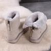 Fashion Snow Boots Women's Winter 2025 New Fur All-in-One Booties Thickened Warm Cotton Shoes