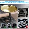 2 Pack Car Cymbal Air Vent, Mini Car Crash Cymbals for Car Dashboard, Mini Car Drum and Cymbal Style Vent Clip for Fun Driving, Drummer Music Lovers
