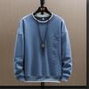Sweat-shirt à col rond en deux pièces pour homme, nouveau modèle printemps-automne-hiver, Zhongshan, haut à manches longues