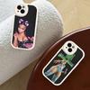 Nicki Minaj Rapper Phone Cover For IPhone 11 12 13 14 15 16 Pro Max Mini Plus Soft Leather Case