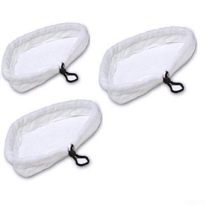 Tampone di pulizia in tessuto in microfibra da 3 pezzi per accessorio per pulitore a vapore per scopa a vapore