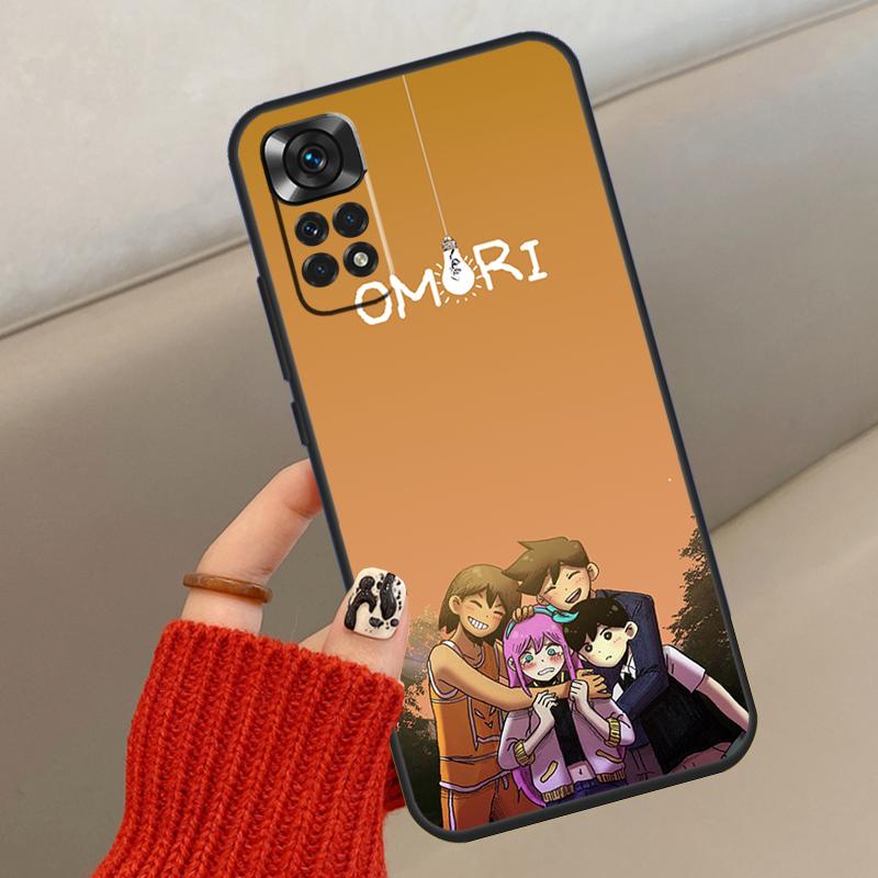 Omori Game Case For Xiaomi Redmi Note 10 Pro 8 9 12 11 Pro 8T 9S 10S 11S Redmi 9 10 10C 9A 9C Cover