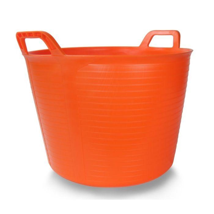Seau en plastique - RUBI - LIGHTBUCK - 40L - Poignées renforcées - Pistache