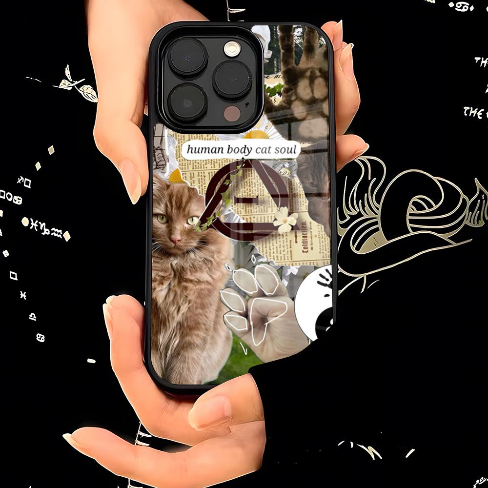 

Creative Therian Symbol Phone Case PC+TPU For Samsung Galaxy S26 S25 S23 S24 S21 S22 S20 Ultra Air Fe Plus Cover Galaxy S24