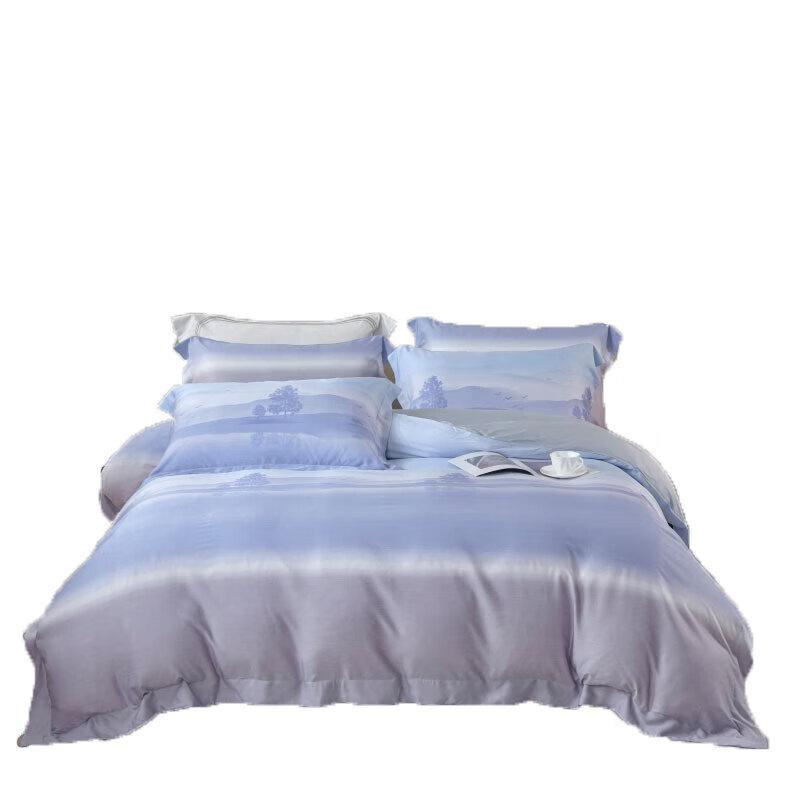 

Четырехкомпонентный комплект постельного белья Hengyuanxiang из тенсела с изображением