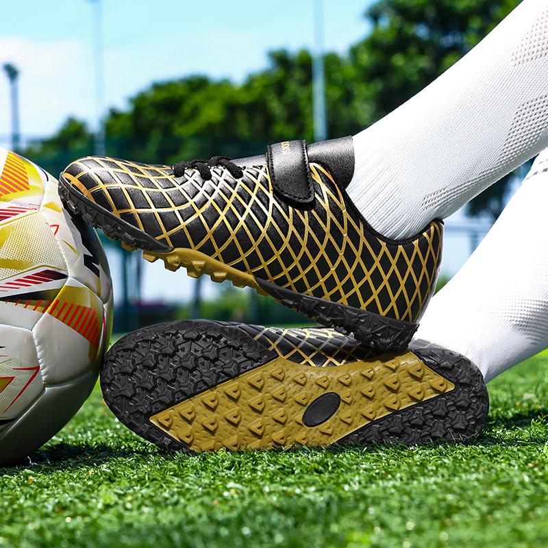 28-39 Chlapčenské futbalové kopačky s kolíkmi, gumová mäkká podrážka, detské profesionálne tréningové futbalové kopačky na umelú trávu pre dievčatá