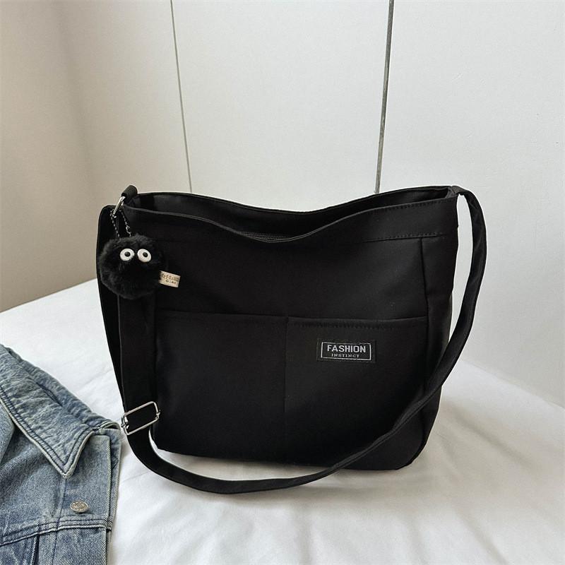 Chic Retro Canvas Tote Bag For Women With Large Capacity Perfect For Casual Outings