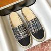 Fashion Round Toe Colorful Knitting Slippers Women Straw Pattern Fisherman Shoes Female Espadrilles Slides Cozy Summer Outdoor Slippers