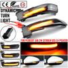 2 Pcs Dynamic LED Rearview Mirror Indicator Turn Signal Light 6325J4 6325J5 For Peugeot 508 for Citroen DS5 C4 2010-2017