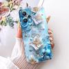 Transparent For Realme Q5 Case RMX3478 Cute Fashion Butterfly Funny Painted Soft Bumper Cover For Real me Q5 Casing