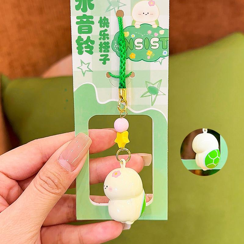 Little Panda Turtle Set Water Sound Bell Small Pendant Fun Small Partne Animal