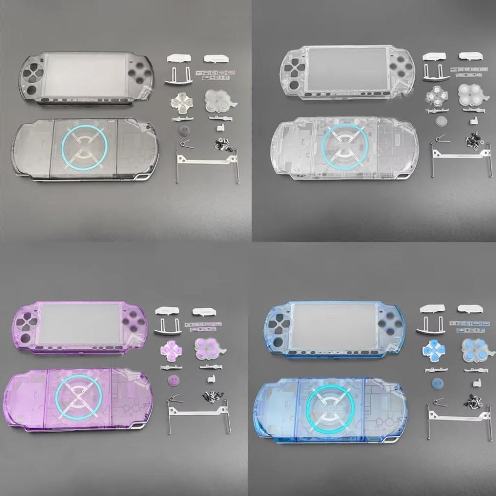 Full Set Replacement Cover Transparent Full Cover Full Housing Shell for PSP3000 03 Version