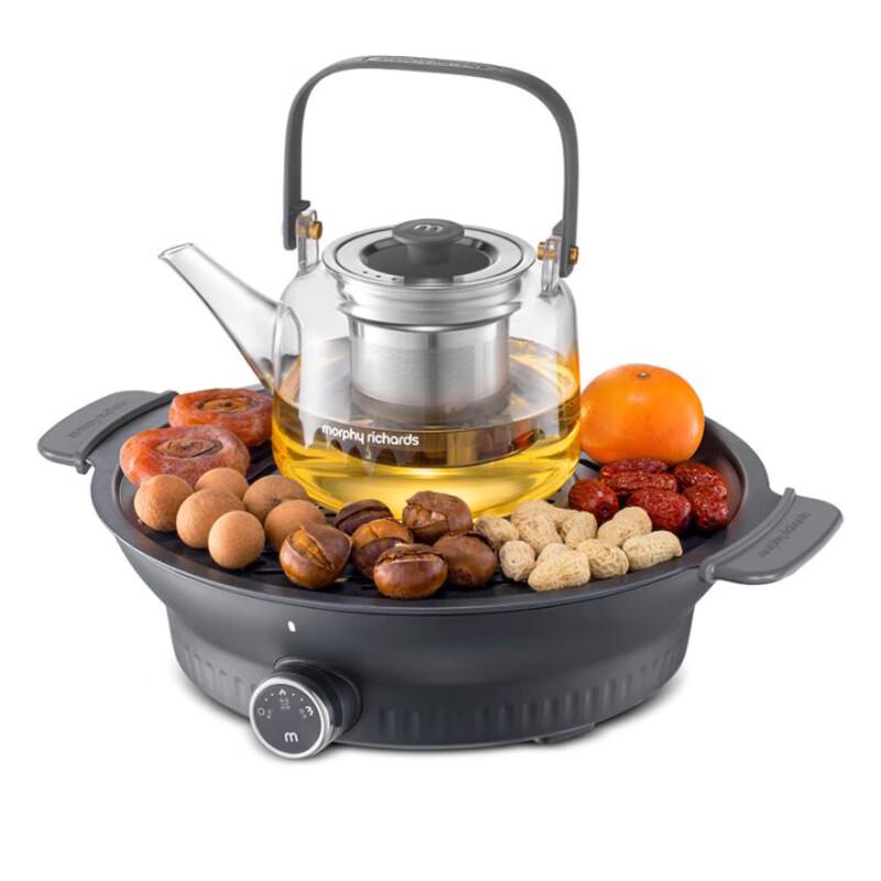Morphyrichards MR6083 Multi-functional Glass Tea Kettle & Electric Ceramic Stove CN plug (adapter included)