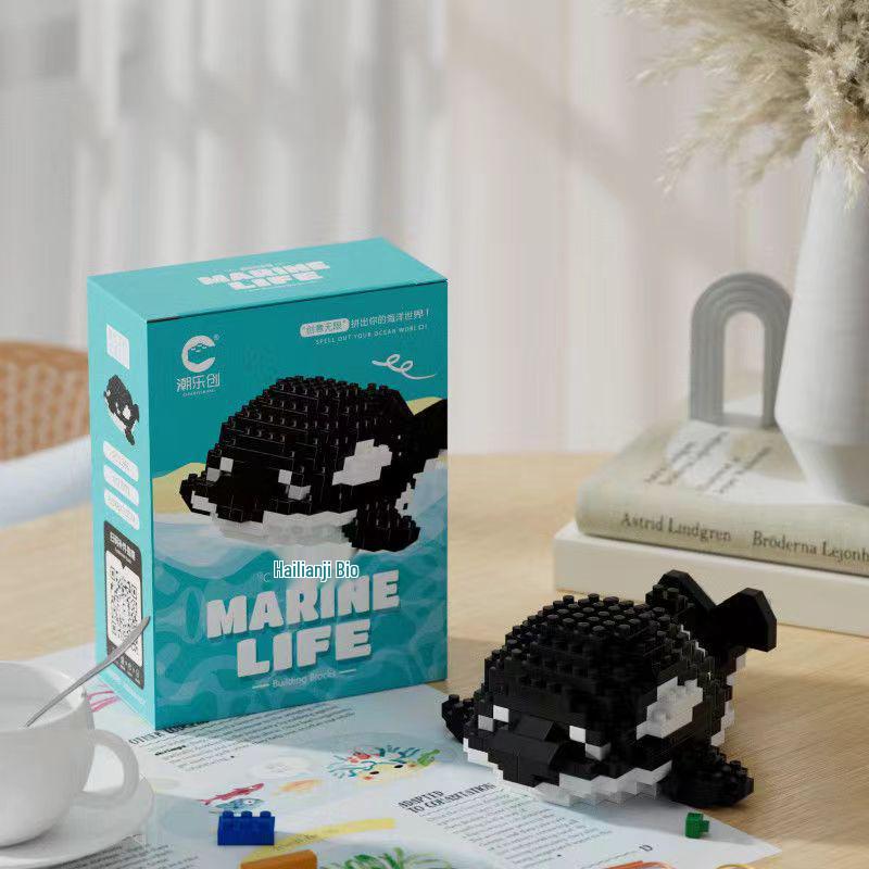 

Серия «Океан» Биосовместимые строительные блоки LEGO Обучающая игрушка для детей 6-12 лет