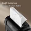 Comi DS02 10-Sheet Cross-Cut Office Paper Shredder CN Plug (adapter Included)
