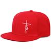 Unisex Faith Letter Cross Embroidery Hip-Hop Hats Spring Autumn Outdoor Adjustable Casual Baseball Caps Sunscreen Hat Sports Cap
