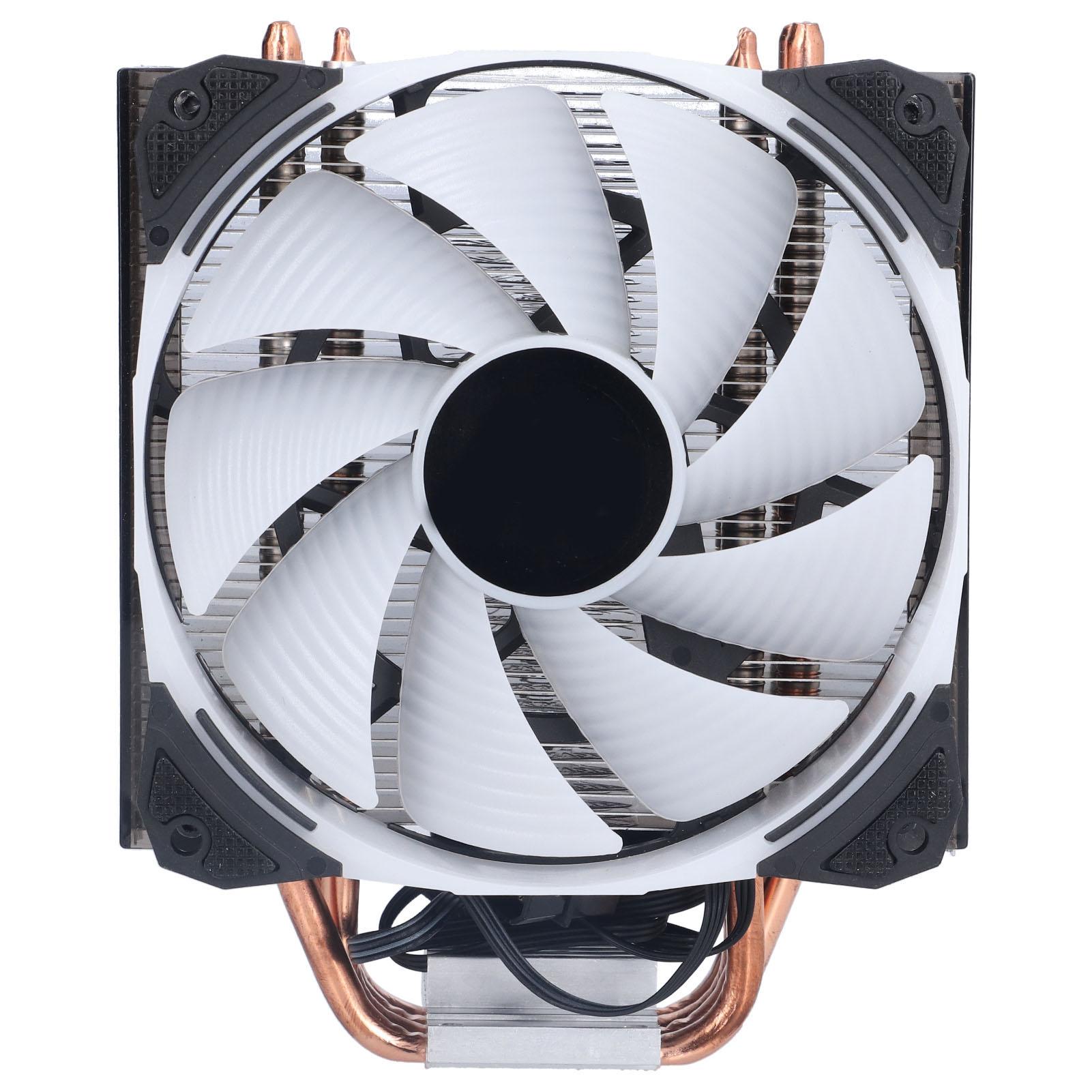 

Кулер для процессора Pure Copper 4 Heat Pipe Бесшумные компьютерные вентиляторы для охлаждения процессора для Intel и AMD