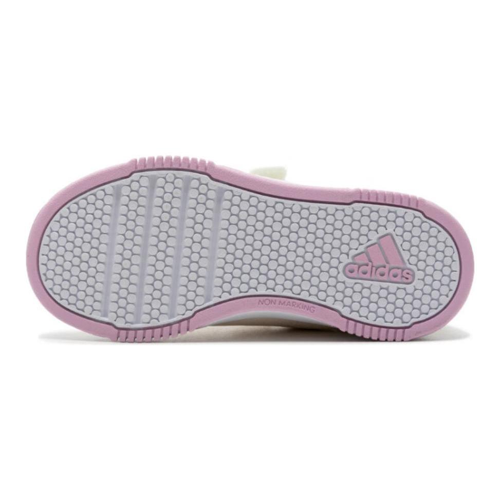 Adidas TENSAUR Abrasion Resistant Low top Kids' Skateboarding Shoes Beige Pink Kids' IG8583