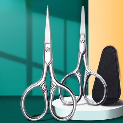 Edelstahl Make-Up Pflege Kleine Schere Augenbrauen Für Maniküre Nagel Häutchen Bart Und Schnurrbart Trimmer Nase Haar Werkzeug