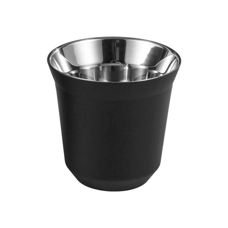 Italian 80ML Double-Wall Stainless Steel Children's Coffee Cup - Heat & Cold Insulated [New]