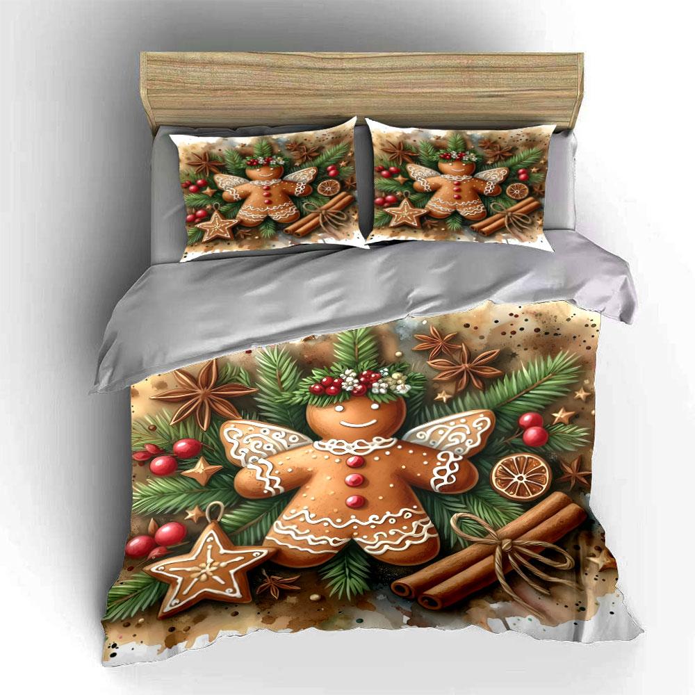 Warm Festive Charm Bedding Sets Duvet Cover Sets Duvet Covers Pillowcases(1*Duvet Cover 2*Pillowcases Without Duvet Insert)