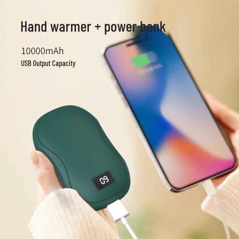 2025 Mini Digital Hand Warmer with USB Charging, Adjustable Three-Level Heat for Office & Outdoor Sports