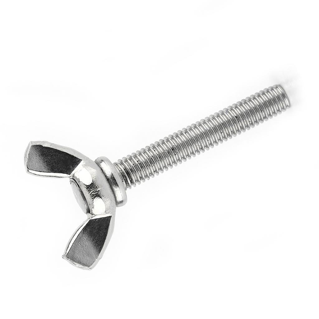 5 pz Sacchetto 304 Acciaio Inossidabile Vite a Farfalla Bulloni Vite a Farfalla Fissaggio per Macchine(M5 * 40mm)