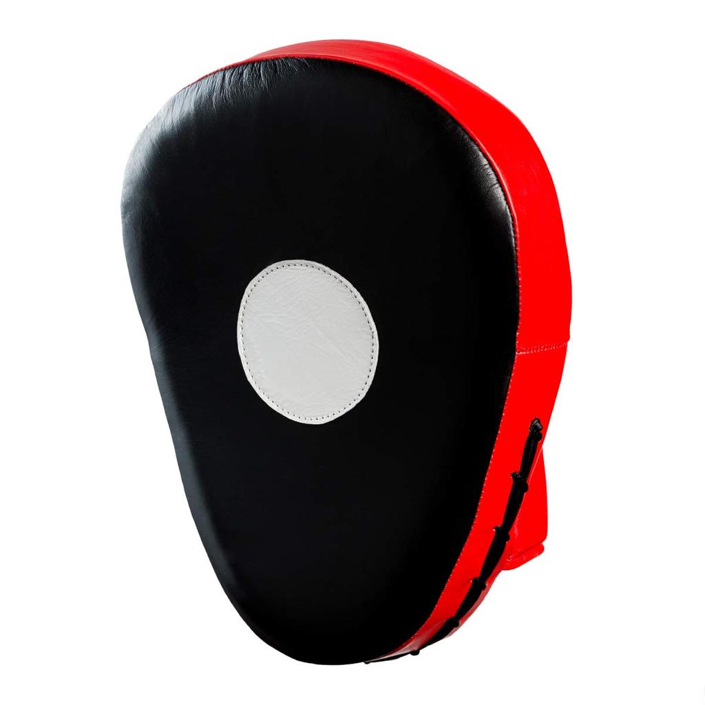 FIGHTERS SPIRITS Punching Genuine Leather Mitts, Curved,