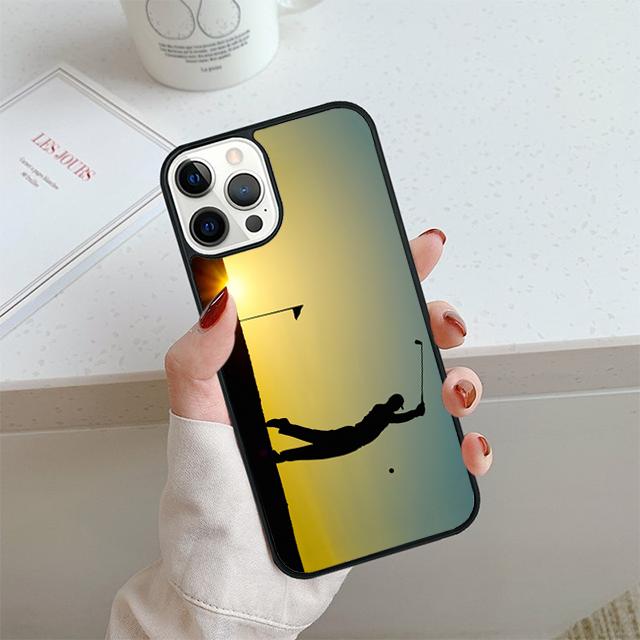 

Golf Course Field Phone Case For iPhone 17 Air 14 15 16 13 12 Cover For Apple 14 15 16 Pro Max Plus Coque iPhone 16pro